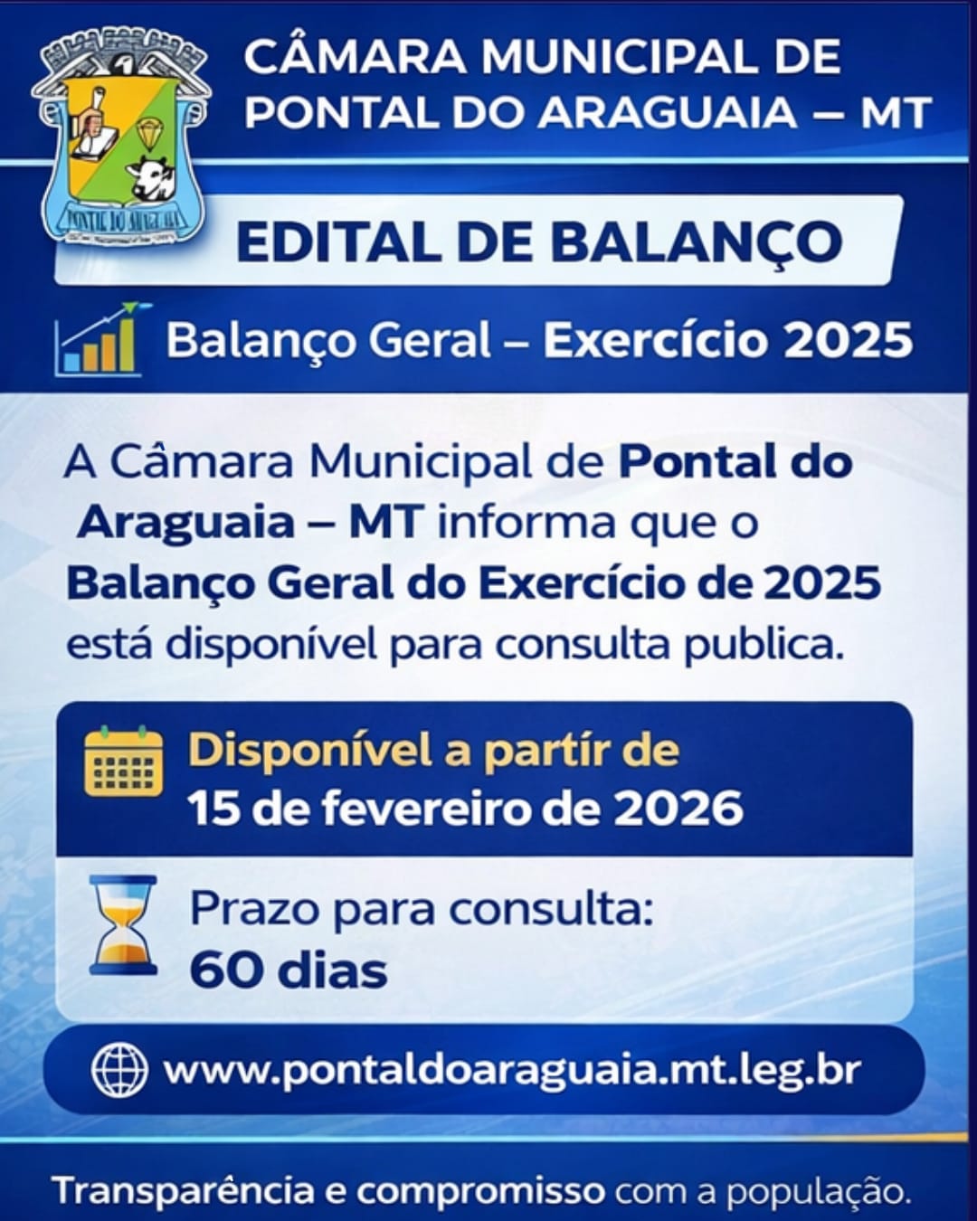EDITAL DE BALANÇO