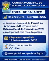 EDITAL DE BALANÇO