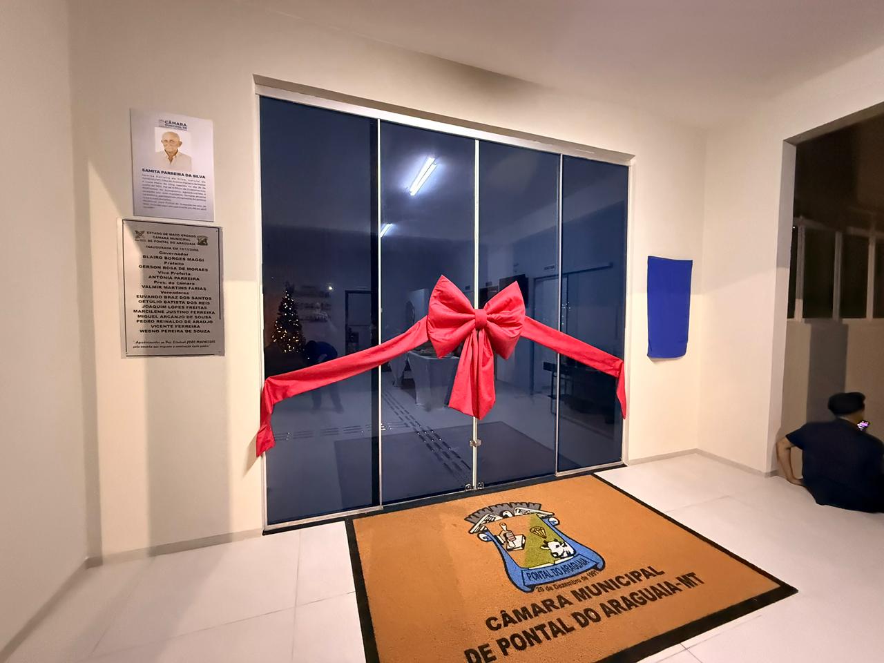 Câmara Municipal de Pontal do Araguaia comemora 19 anos com entrega oficial de revitalização da Casa de Leis