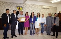 Prefeito de Barra do Garças e secretário de Cultura recebem monção de aplausos da Câmara de Pontal do Araguaia